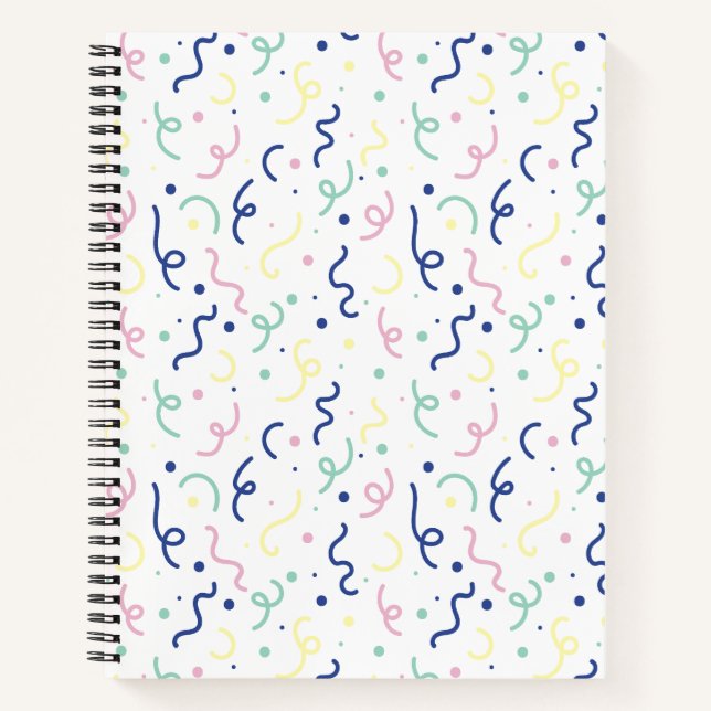 Confetti Pop - Multi Notebook (Front)