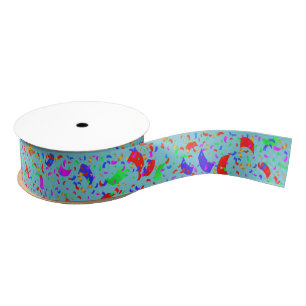 Confetti Ribbon Grosgrain Ribbon