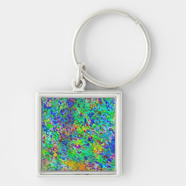 Confetti Storm Keychain (Front)