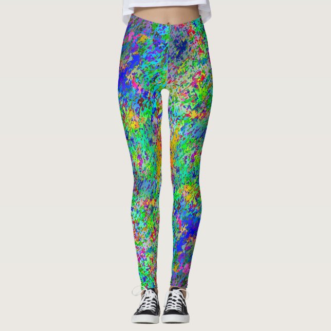 Confetti Storm Leggings (Front)