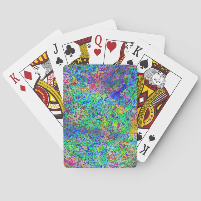 Confetti Storm Playing Cards (Back)