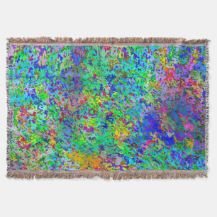 Confetti Storm Throw Blanket