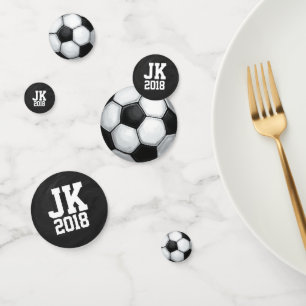 Confettis 11sur12 points de balle de soccer personnalisés
