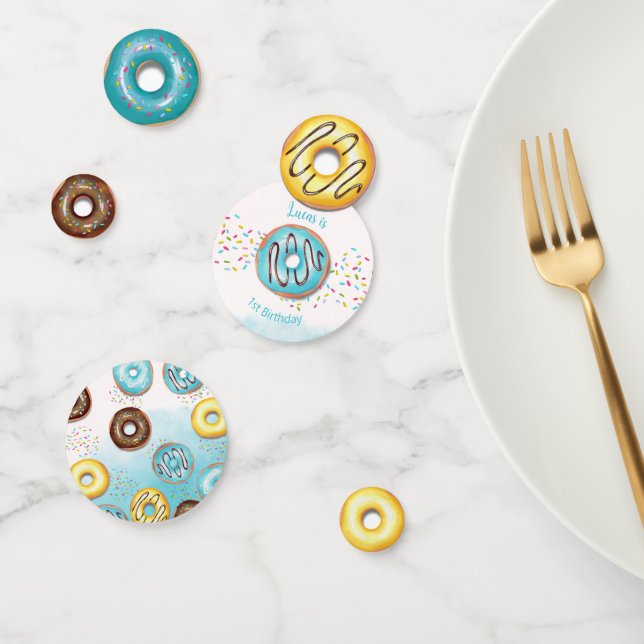 Confettis 1er anniversaire (Groupe)