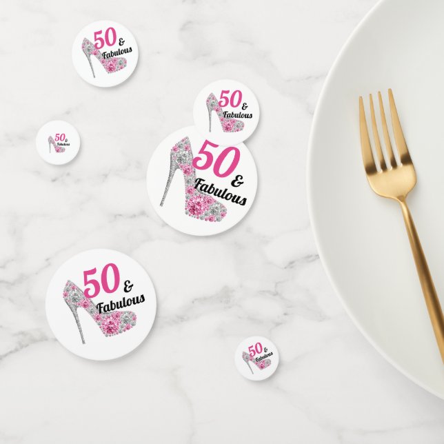 Confettis 50 et Fabuleux fête d'anniversaire (Groupe)