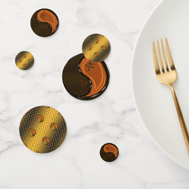 Confettis Année du Bois Horse (Groupe)