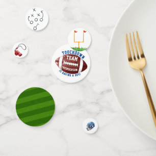 Confettis Baby shower de football