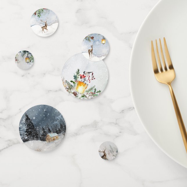 Confettis Baby shower d'hiver (Groupe)