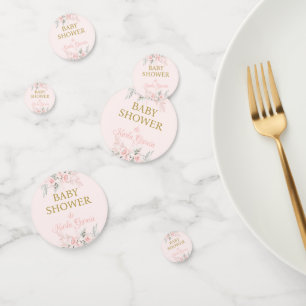 Confettis Baby shower fille