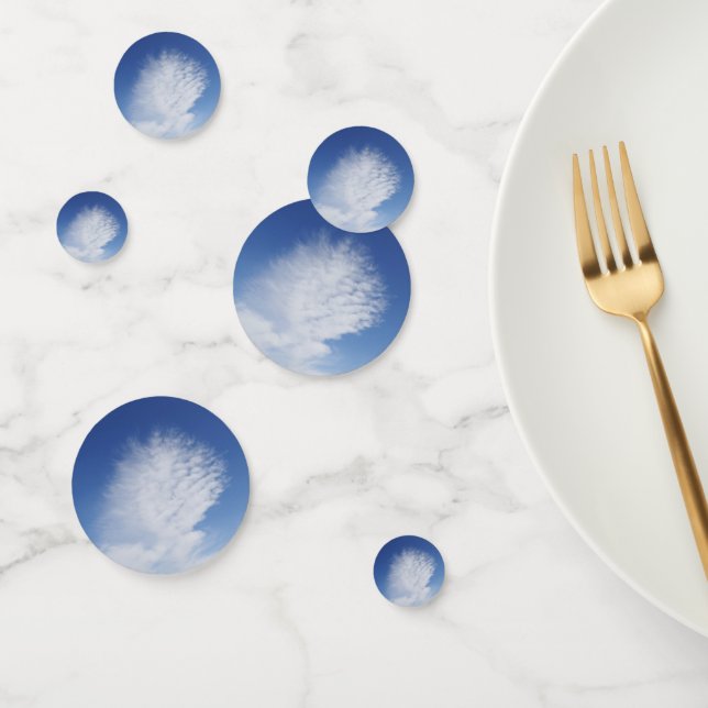 Confettis Beau nuage (Groupe)