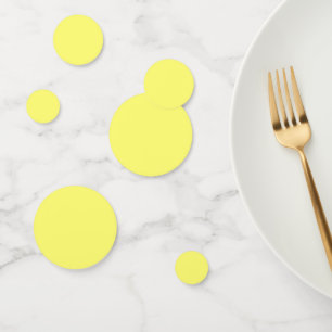 Confettis Beurre jaune