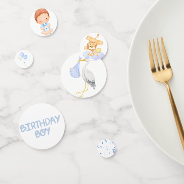 Confettis Bon garçon d'anniversaire (Groupe)