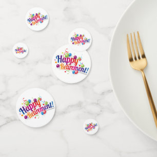 Confettis Bonne retraite