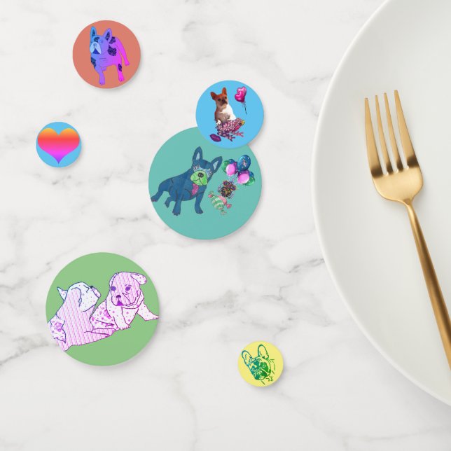 Confettis Bulldog (Groupe)