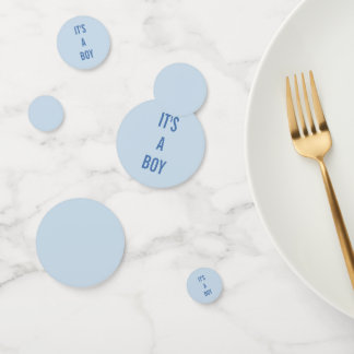 Confettis C'est une douche pour bébé garçon