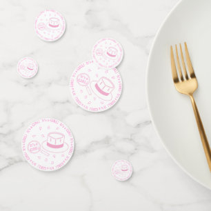 Confettis C'est une fille Révélation du sexe