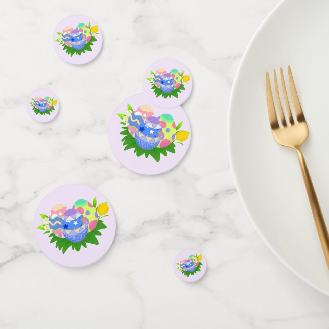 Confettis Chasse aux oeufs de Pâques (Groupe)