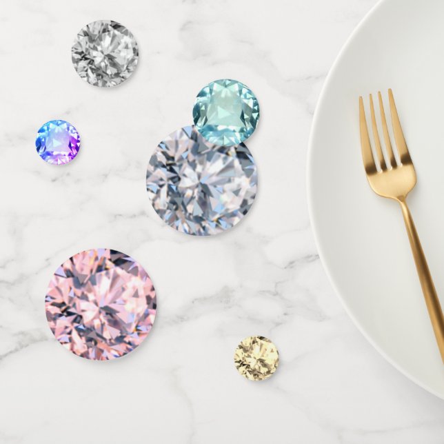 Confettis Chic Party Gemstones (Groupe)