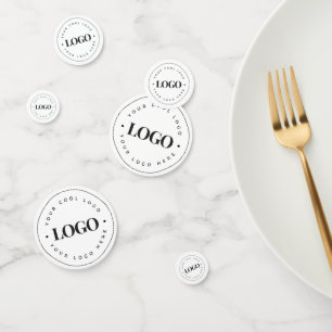 Confettis Classic Round Logo Custom Business Company Party
