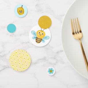 Confettis Combe de miel d'abeille mignonne