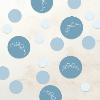 Confettis de Baby Shower Something Blue
