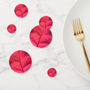 Confettis de table bougainvillée
