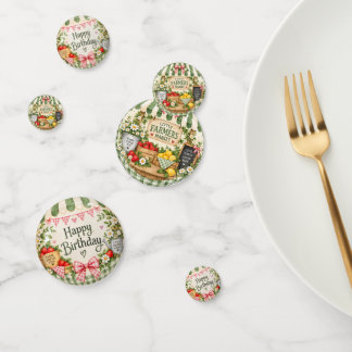 Confettis de table d'anniversaire Little Farmers M