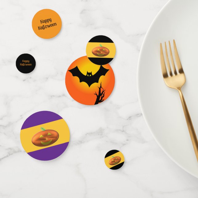 Confettis de table d'Halloween (Groupe)