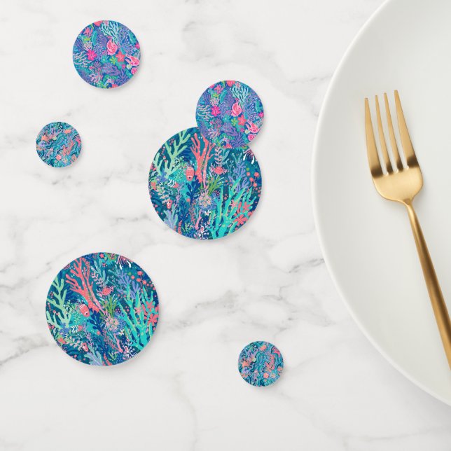 Confettis de table en graphisme élégant (Groupe)