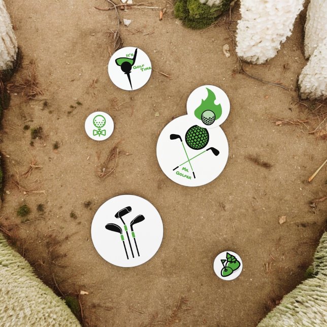 Confettis de table pour sports de golf (Créateur téléchargé)