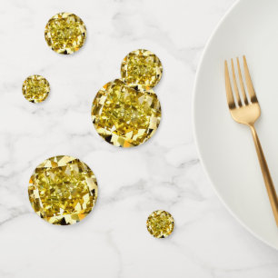 Confettis Diamant jaune