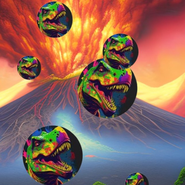 Confettis Dino Happy T Rex (Celebrate with Dino Happy T Rex confetti! Perfect for parties and events)