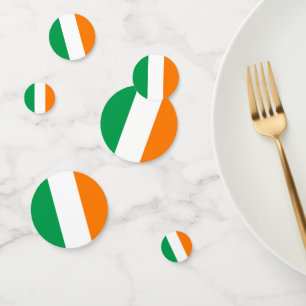 Confettis Drapeau de l'Irlande
