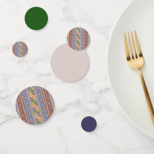 Confettis elegant ethnic pattern 