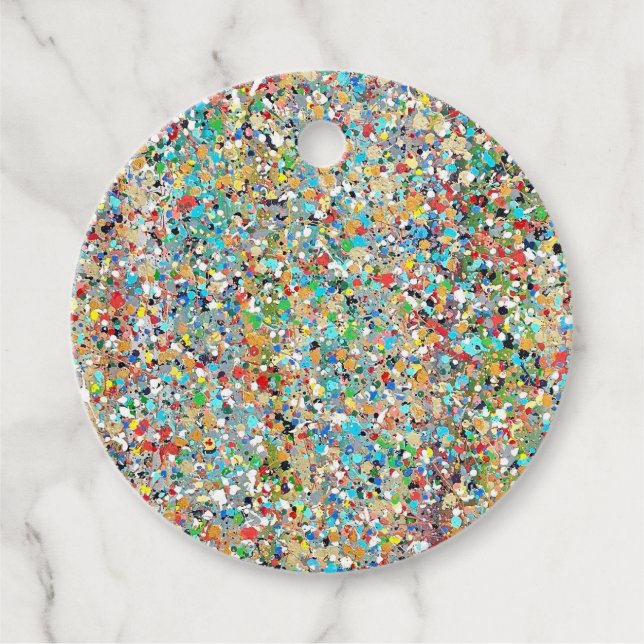 Confetti's Favour Tags (Front)