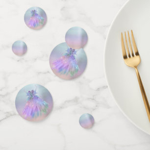 Confettis Fée Ethereal Rainbow Ombre Pastel Sheen