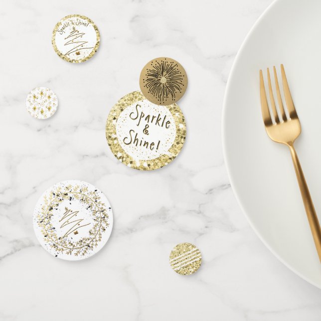 Confettis Fête de Noël, Sparkle, (Groupe)