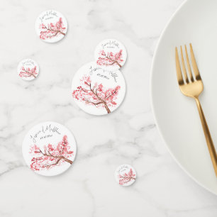 Confettis Fleur de cerisier rose Mariages