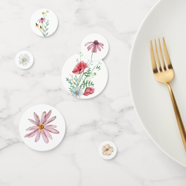 Confettis Fleurs sauvages (Groupe)