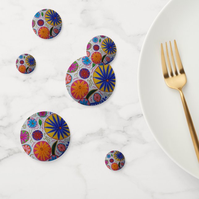 Confettis Floral moderne (Groupe)