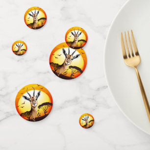 Confettis Gazelle Antelope africaine animal sauvage