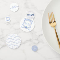 Graduation du monogramme de Preppy Wedgewood