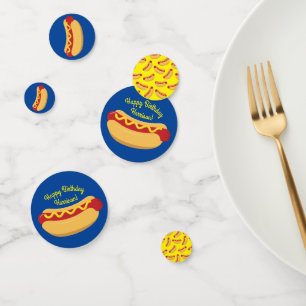 Confettis Hot Dog Anniversaire de enfant Party Cuire mignonn