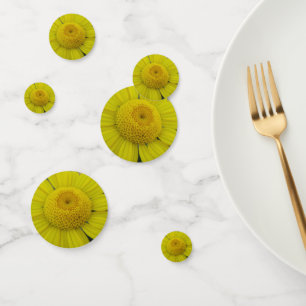 Confettis Jolie marguérite jaune