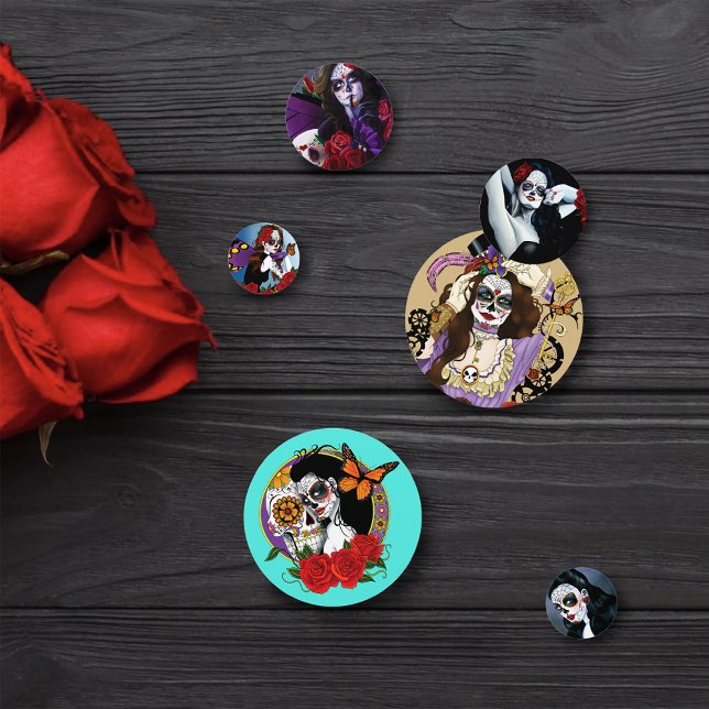 Confettis Jour des crânes de sucre morts (Créateur téléchargé)