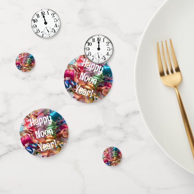 Confettis Joyeux midi Année fêté Scatter table (Groupe)