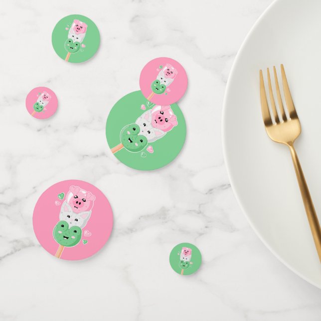 Confettis Kawaii Hanami Dango fête d'anniversaire (Groupe)