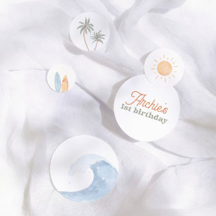 Confettis La Grande Fête d'anniversaire de Surf Summer 1 an