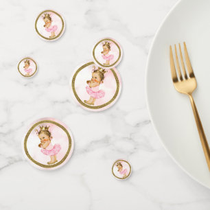 Confettis Le bébé vintage rougissent rose et partie de