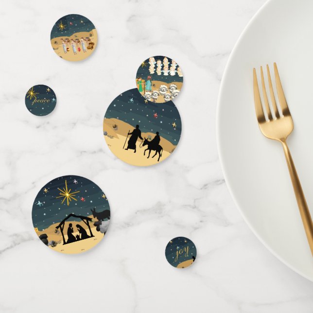 Confettis Le premier Noël de la Nativité (Groupe)